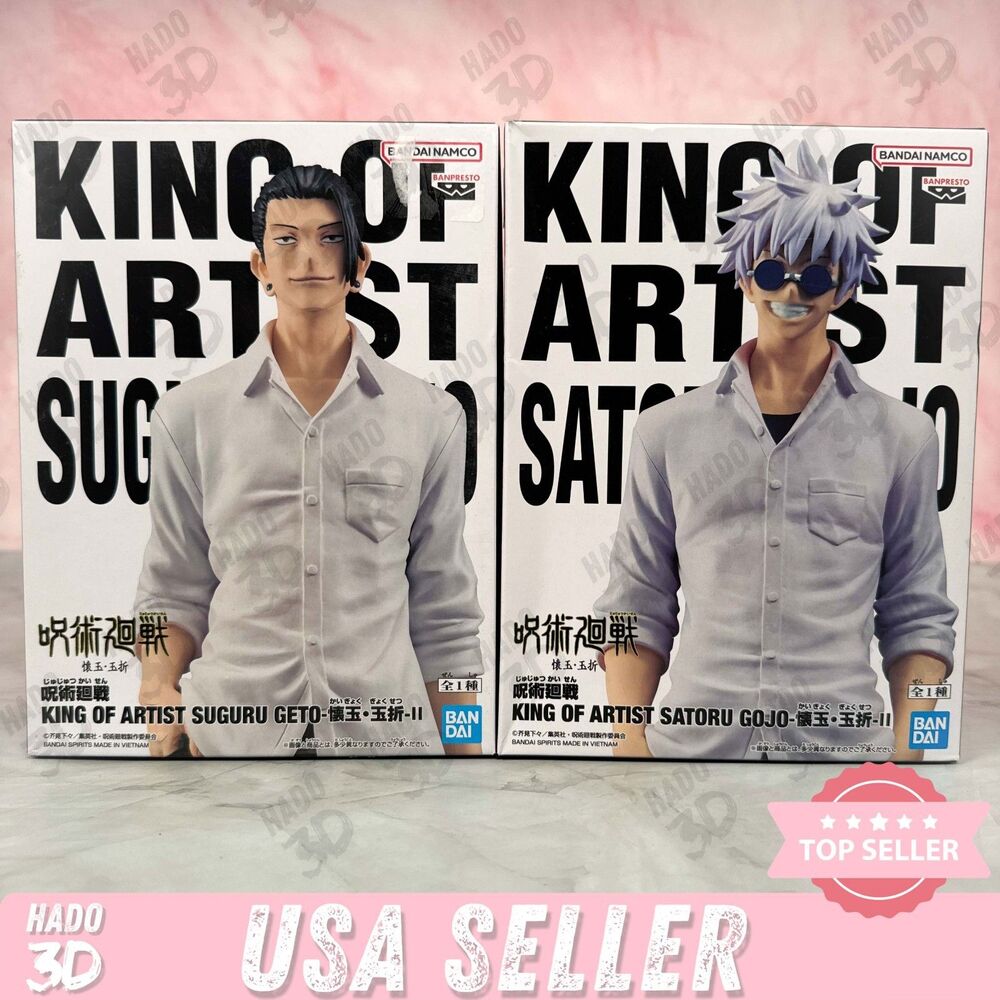 Jujutsu Kaisen King of Artist Satoru Gojo Suguru Geto Kaigyoku Gyokusetsu Figure